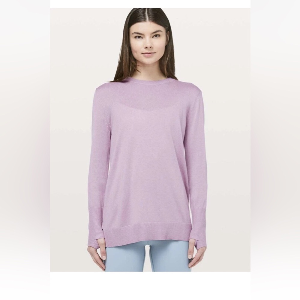 Lululemon Still At Ease Pullover Sweater Size 6